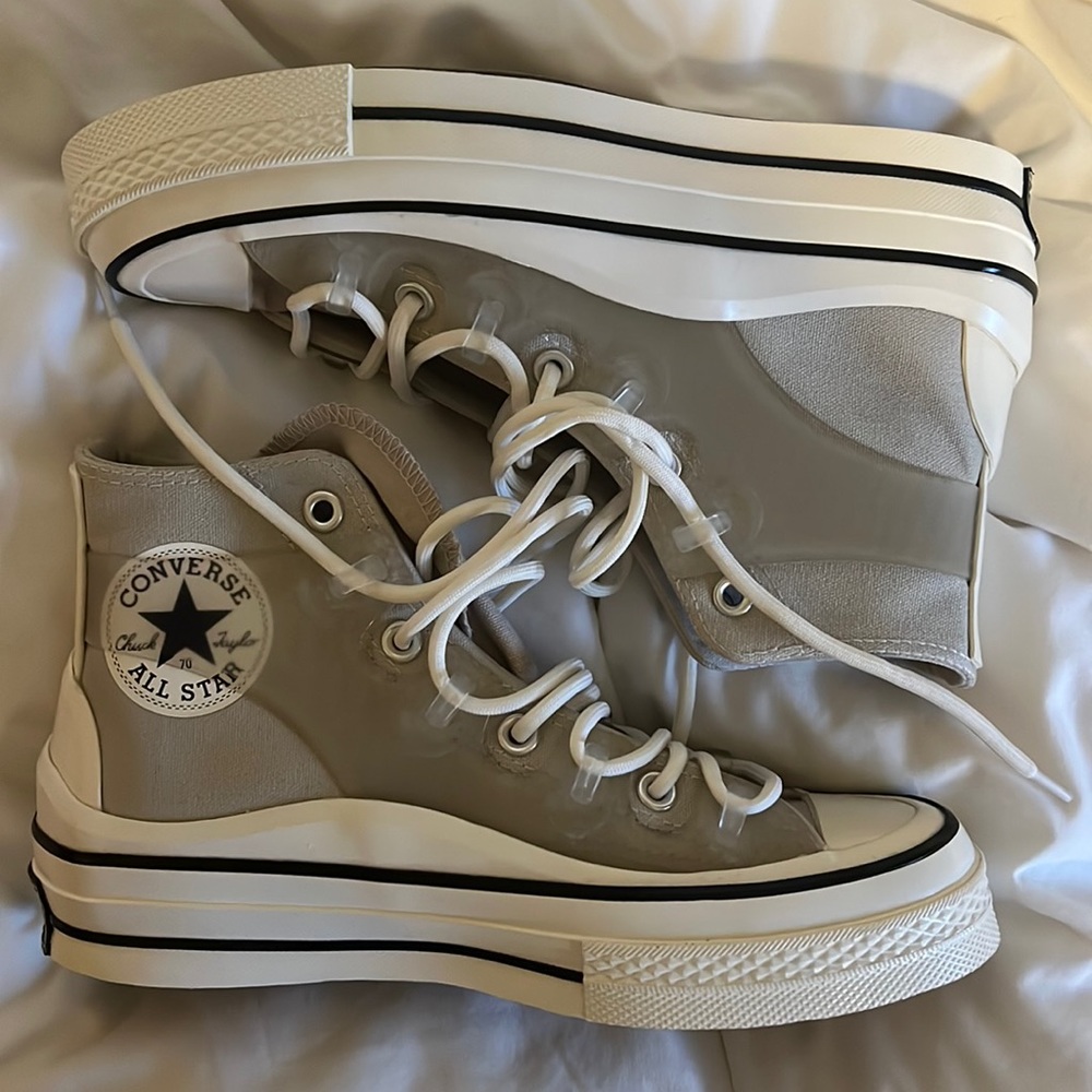 NWT Rubber Rimmed Converse -Never Once Worn
